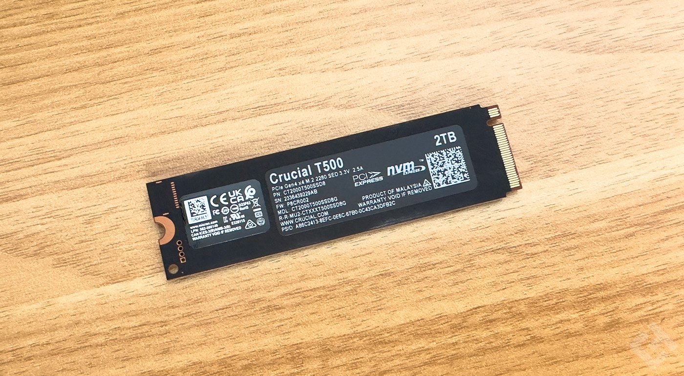 crucial t500