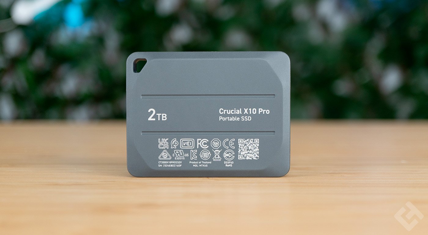 test du crucial x10 pro