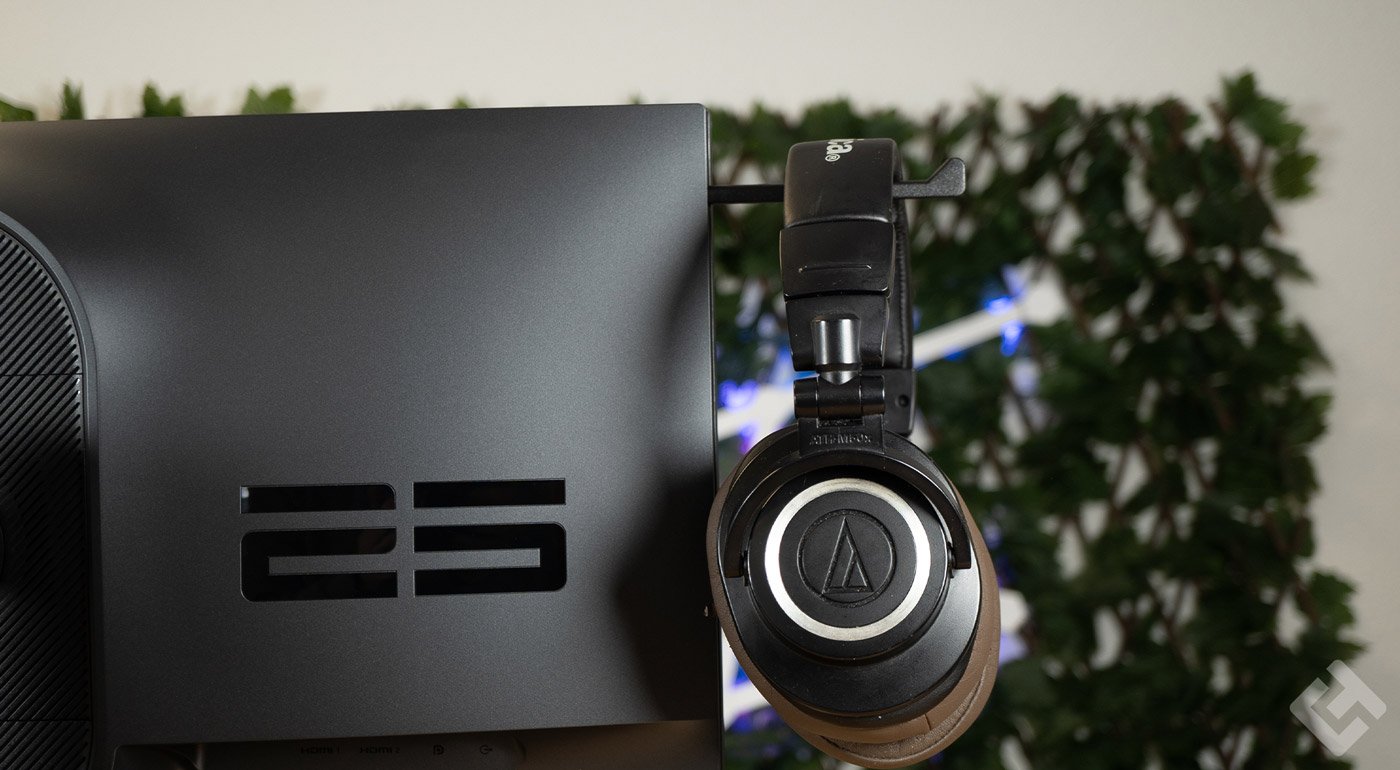 Support de casque du Alienware AW2523HF