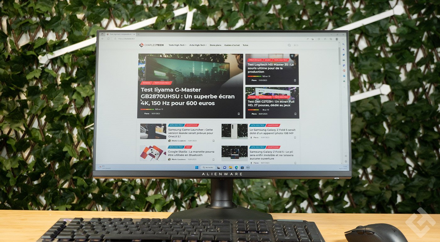 Test du Alienware AW2523HF