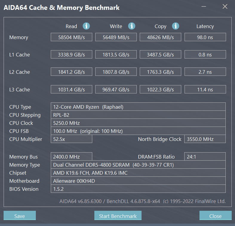 test dell alienware M16 r1 amd avis 1