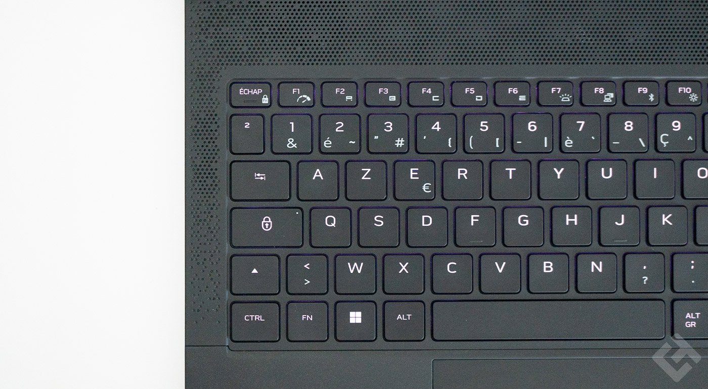 Clavier Dell Alienware X14