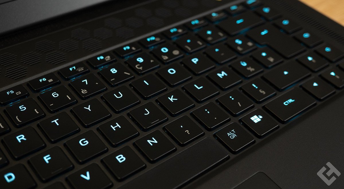 Clavier du Alienware X15 R2