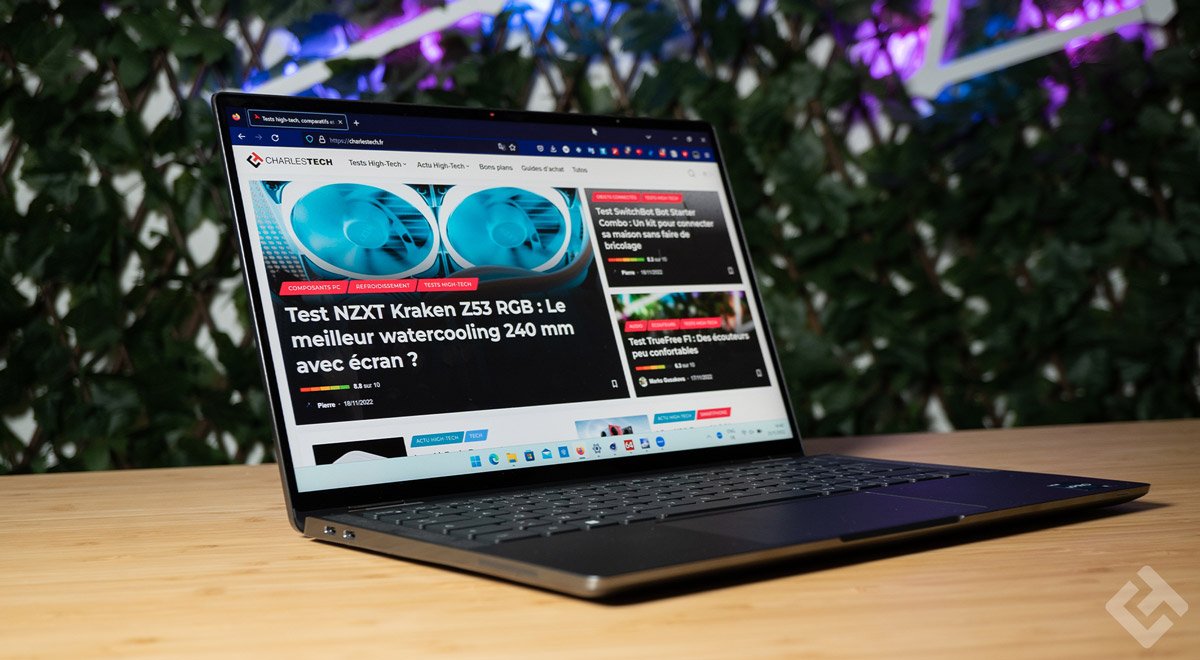 Ecran du Dell Latitude 9330.
