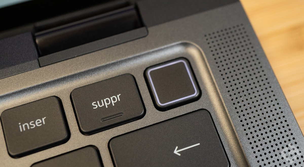 Capteur d'empreintes du Dell Latitude 9330