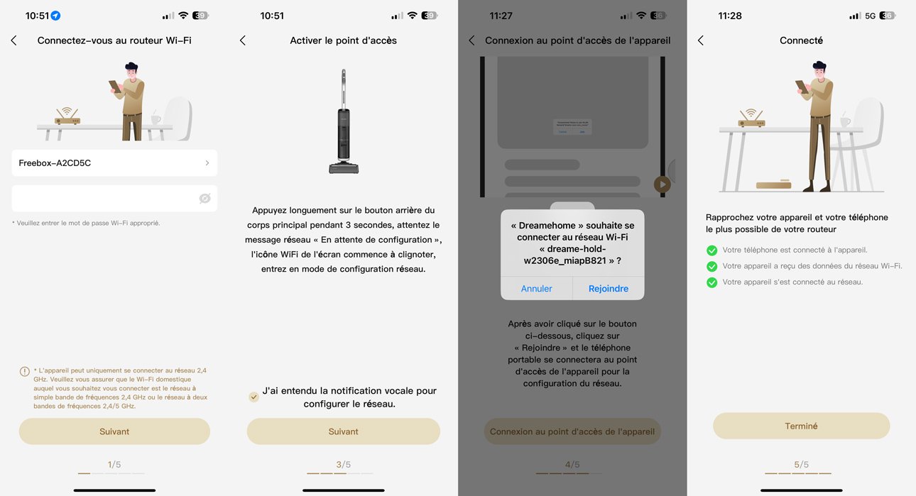 test dreame h14 pro configuration 1