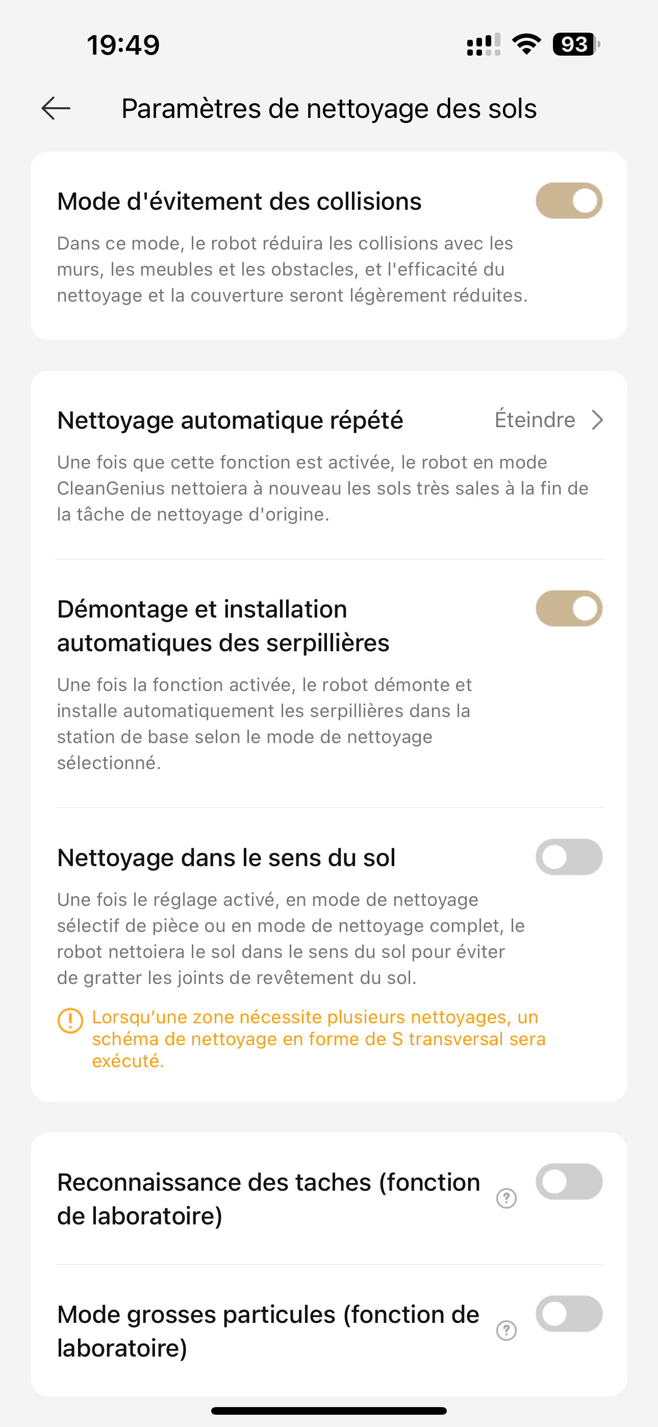 test dreame l40 ultra application 8