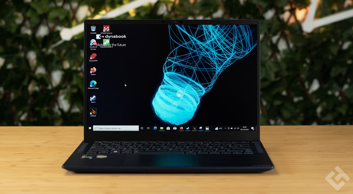 test du du dynabook portégé x40l k