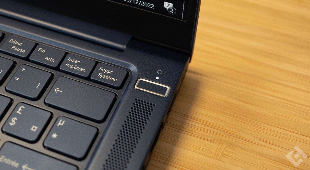 capteur d'empreintes du dynabook portégé x40l k