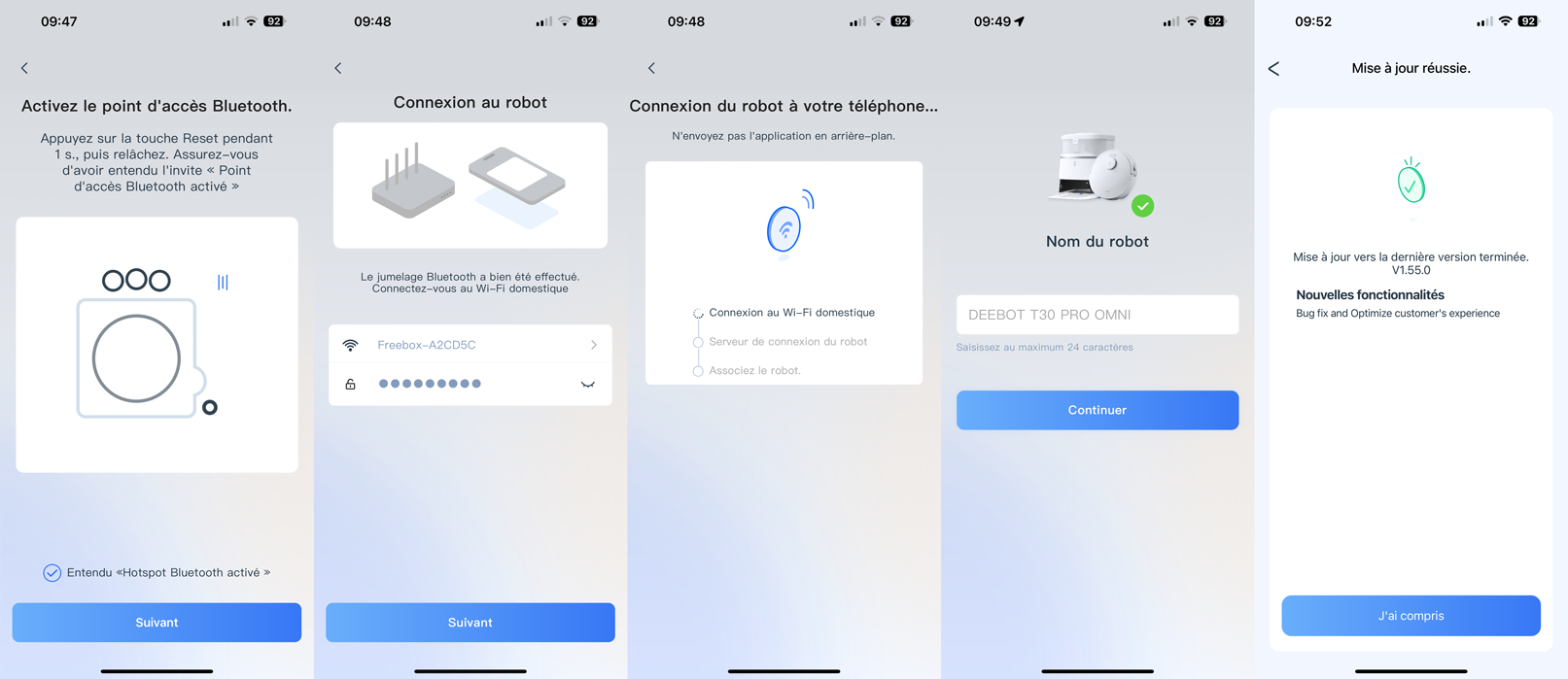 test ecovacs deebot t30 pro omni application 1