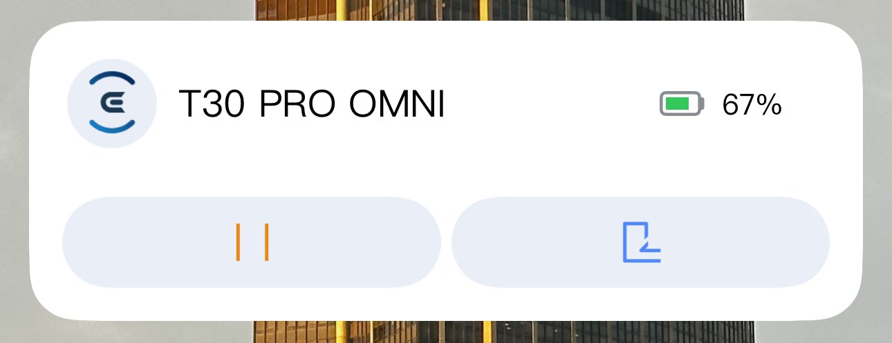 test ecovacs deebot t30 pro omni application 12