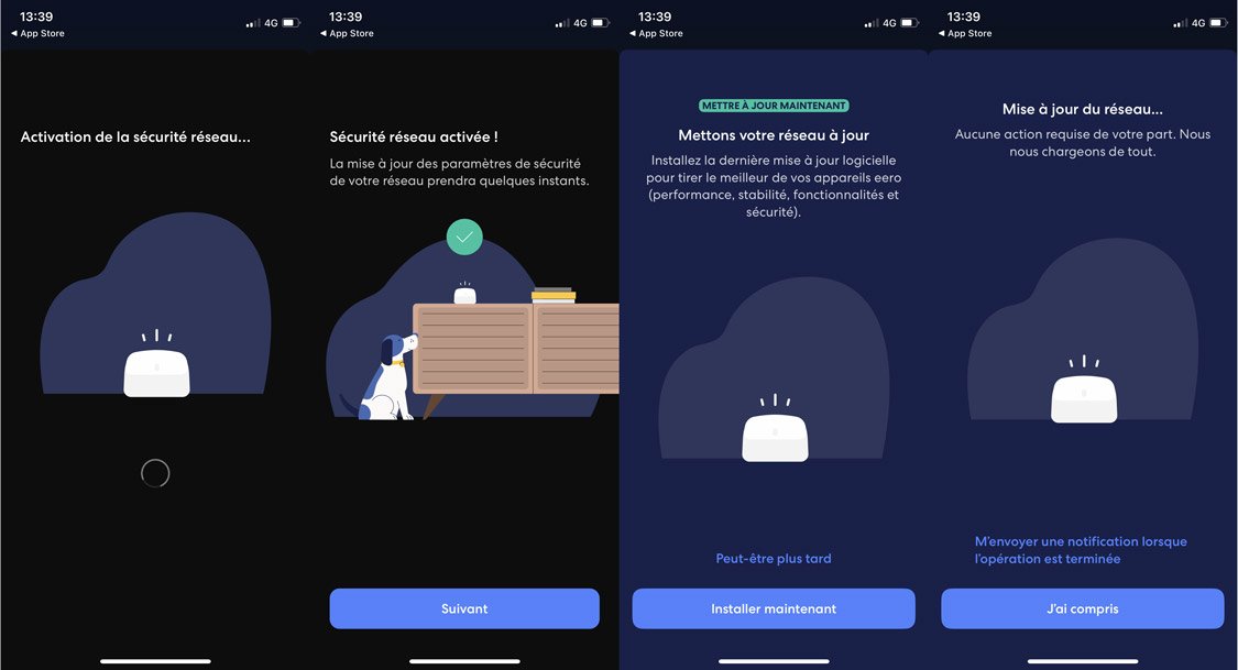 installation Amazon eero 6 plus