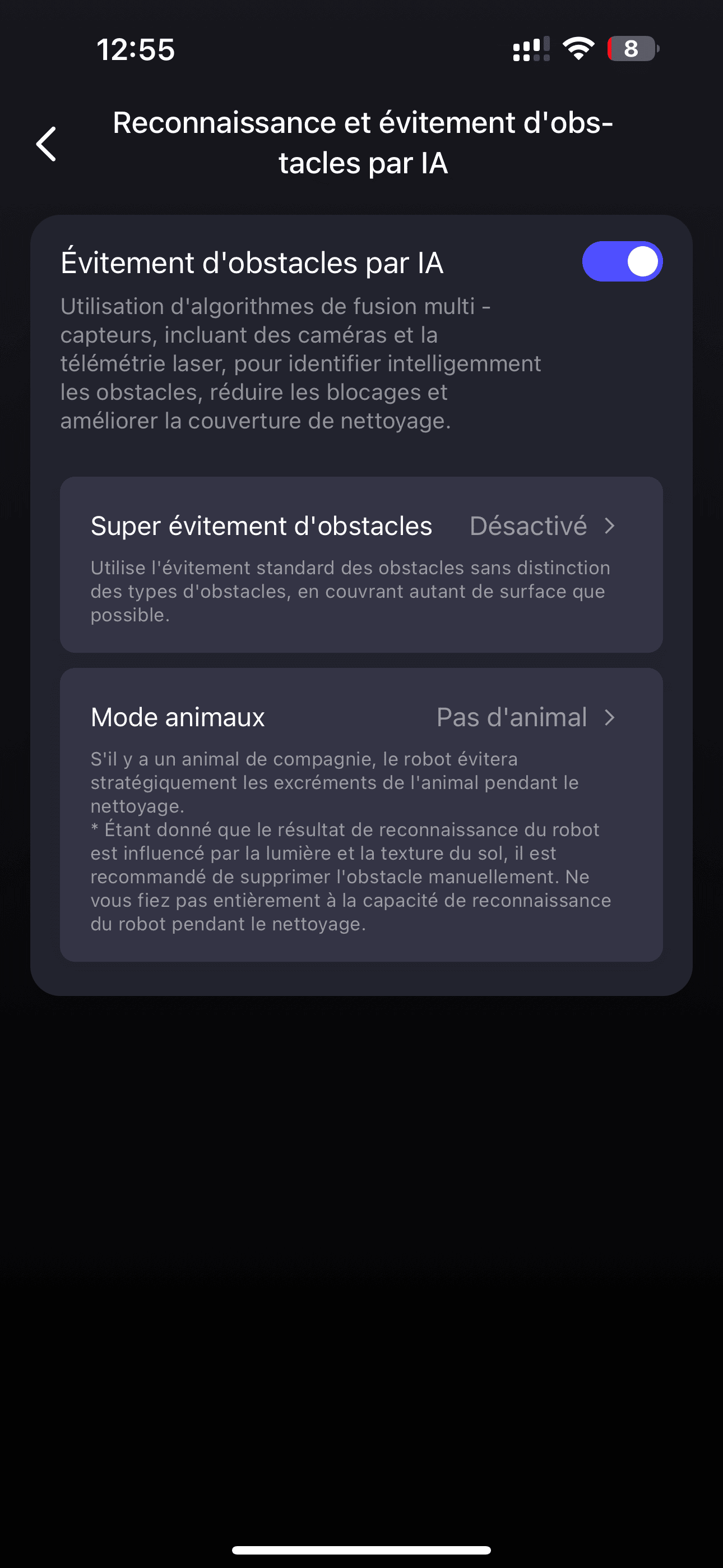 test eureka j15 pro ultra application (9)