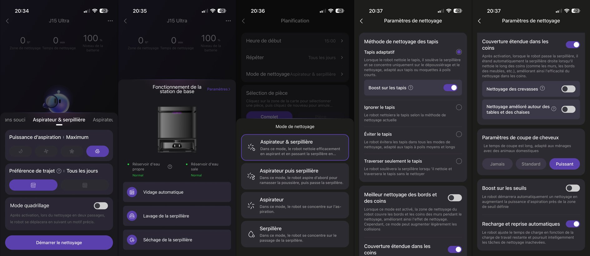application eureka j15 ultra