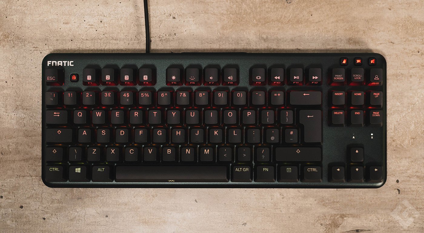 Design du Fnatic MiniStreak Silent