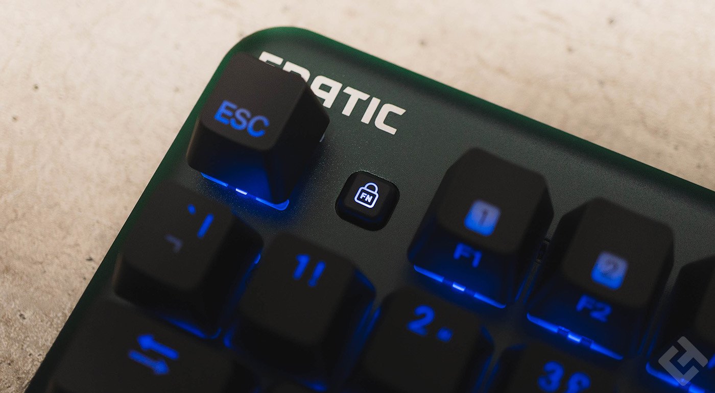 Bouton FN Lock du Fnatic MiniStreak Silent