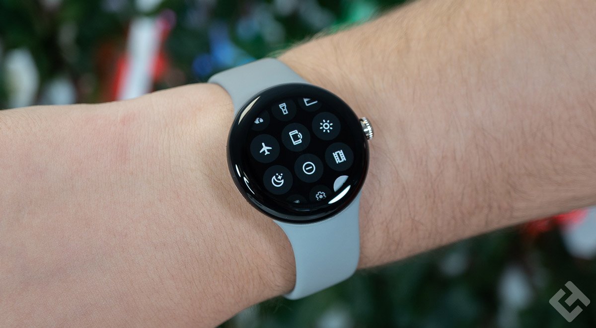 Centre de contrôle de la Google Pixel Watch