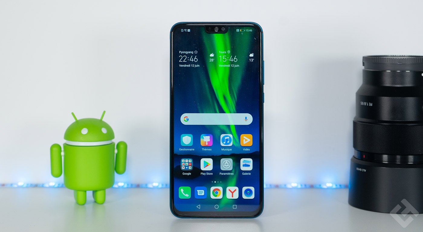 test honor 9X lite