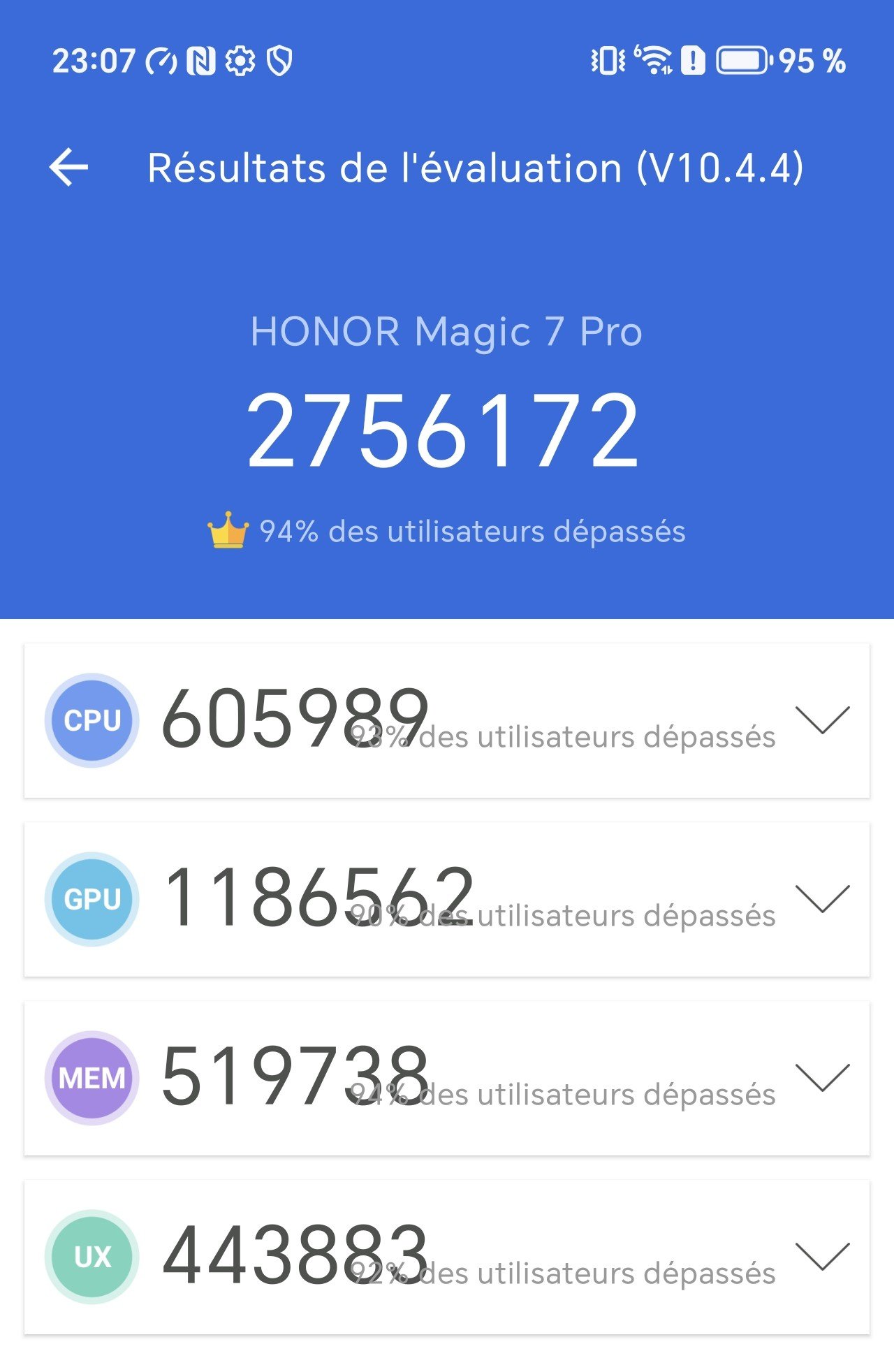 test honor magic7 pro benchmark interface (2)