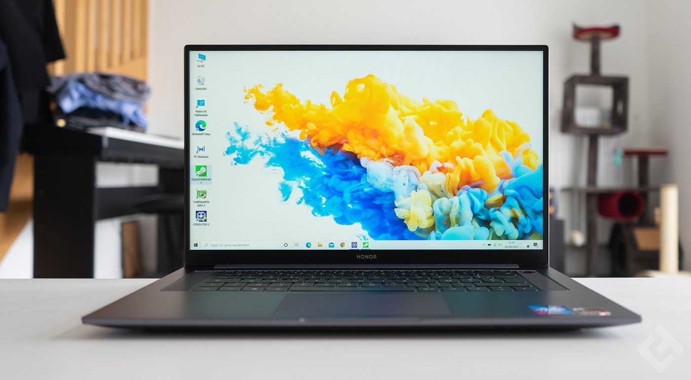 test du honor magicbook pro