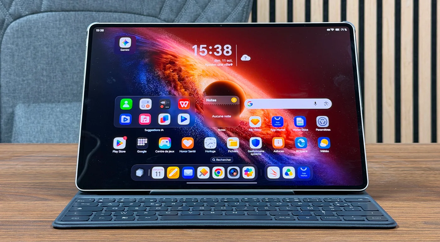 test de la xiaomi pad 4