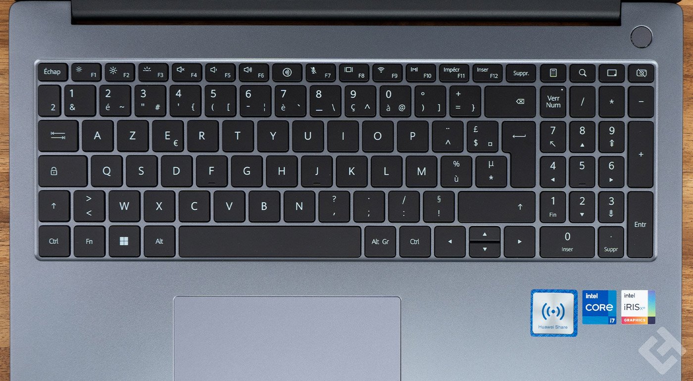 Clavier huawei matebook d16