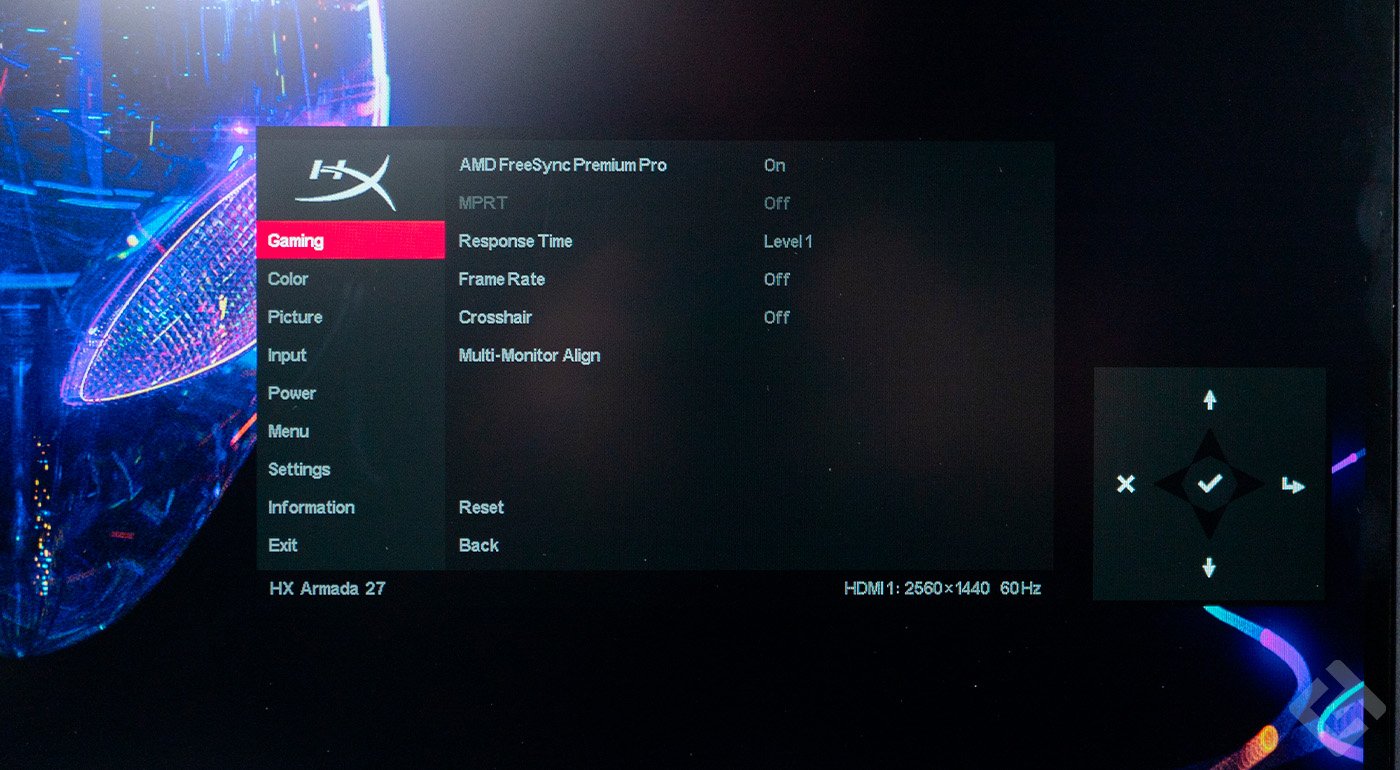 test du hyperx armada 27