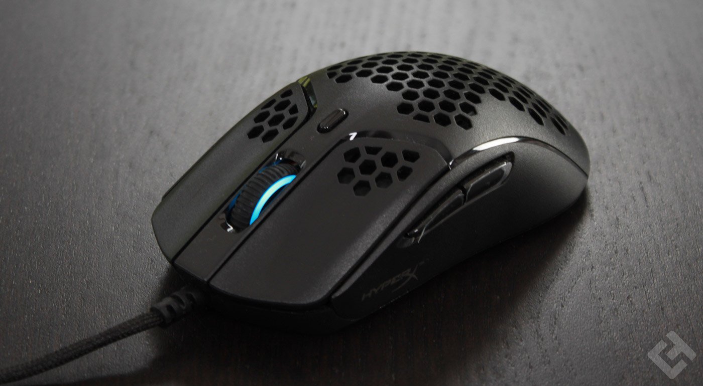 Test HyperX Pulsefire Haste : une bonne souris gamer avec des trous