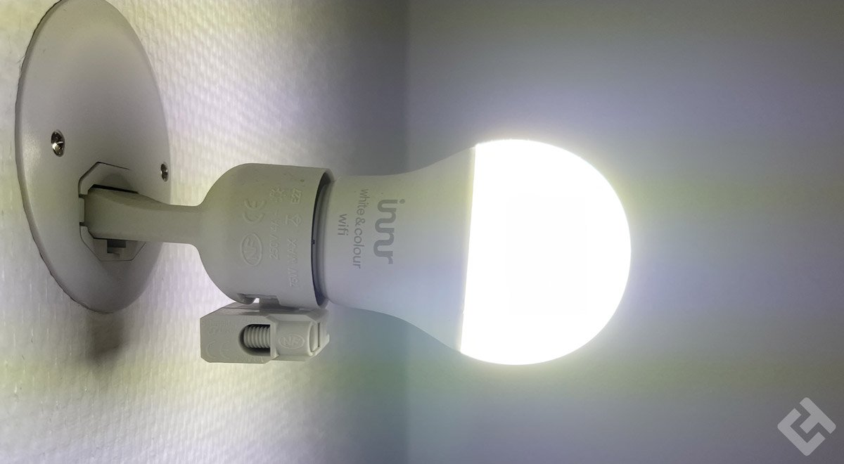 Test INNR RB278 T-2 : Une ampoule connectée exclusivement en blanc