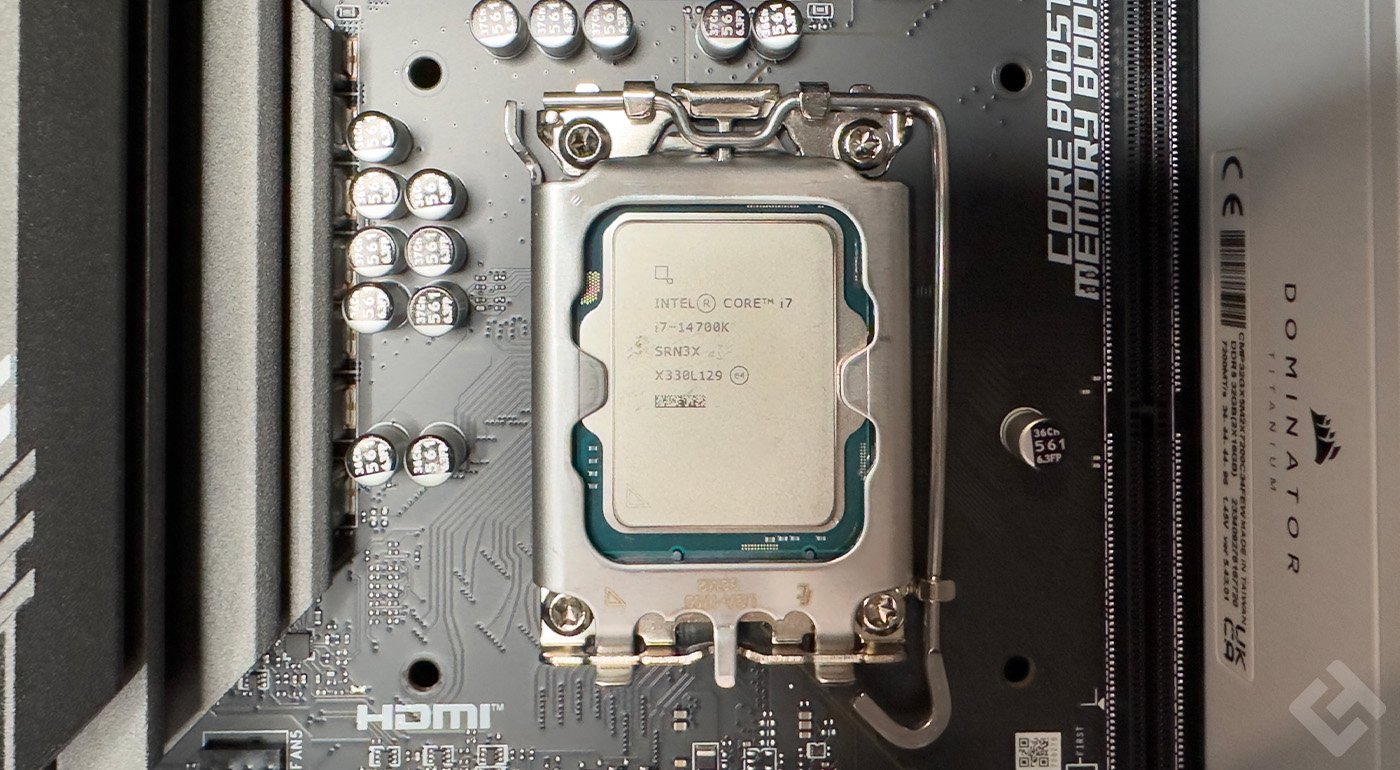 test intel core i7 14700k
