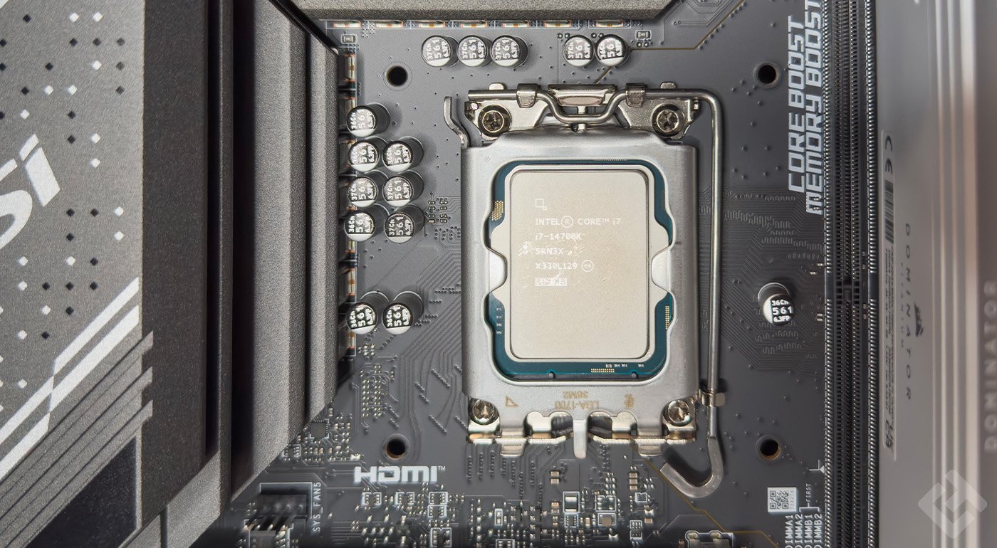 test intel core i7 14700k