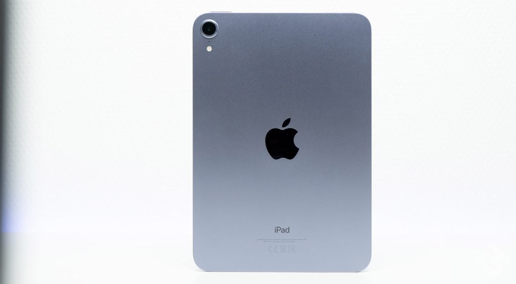dos de l'ipad mini 6