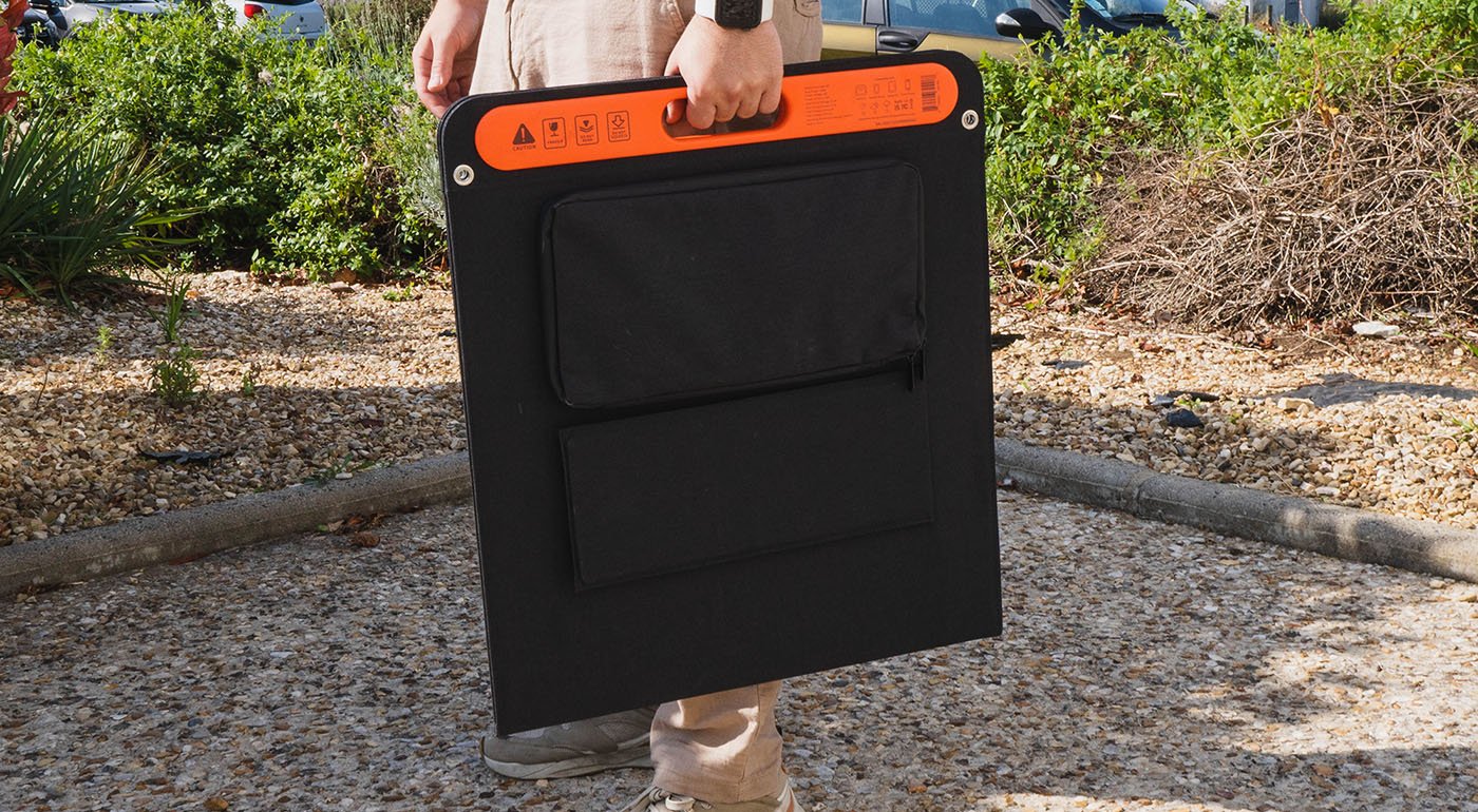 utilisation Jackery SolarSaga 100