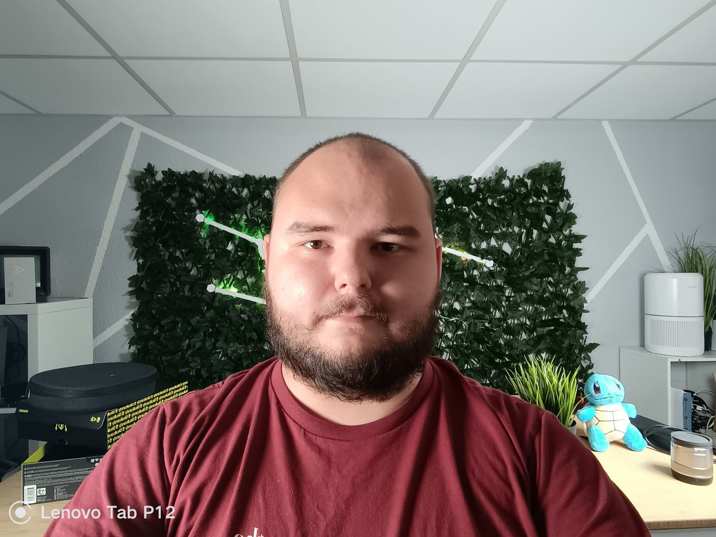 Photo selfie Lenovo Tab P12