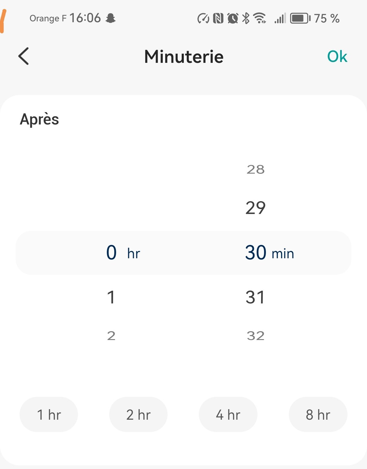 minuterie du levoit core 300s