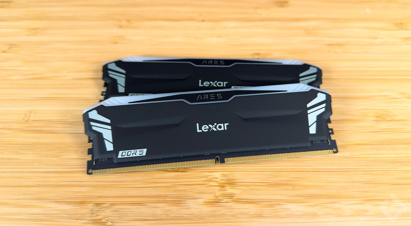 test lexar ares DDR5 6400 mhz