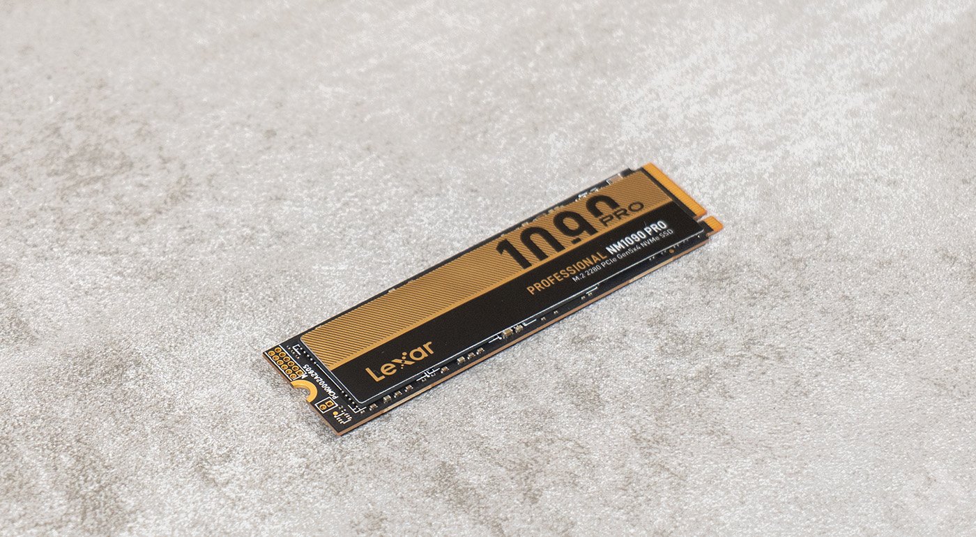 test du lexar nm 1090 pro