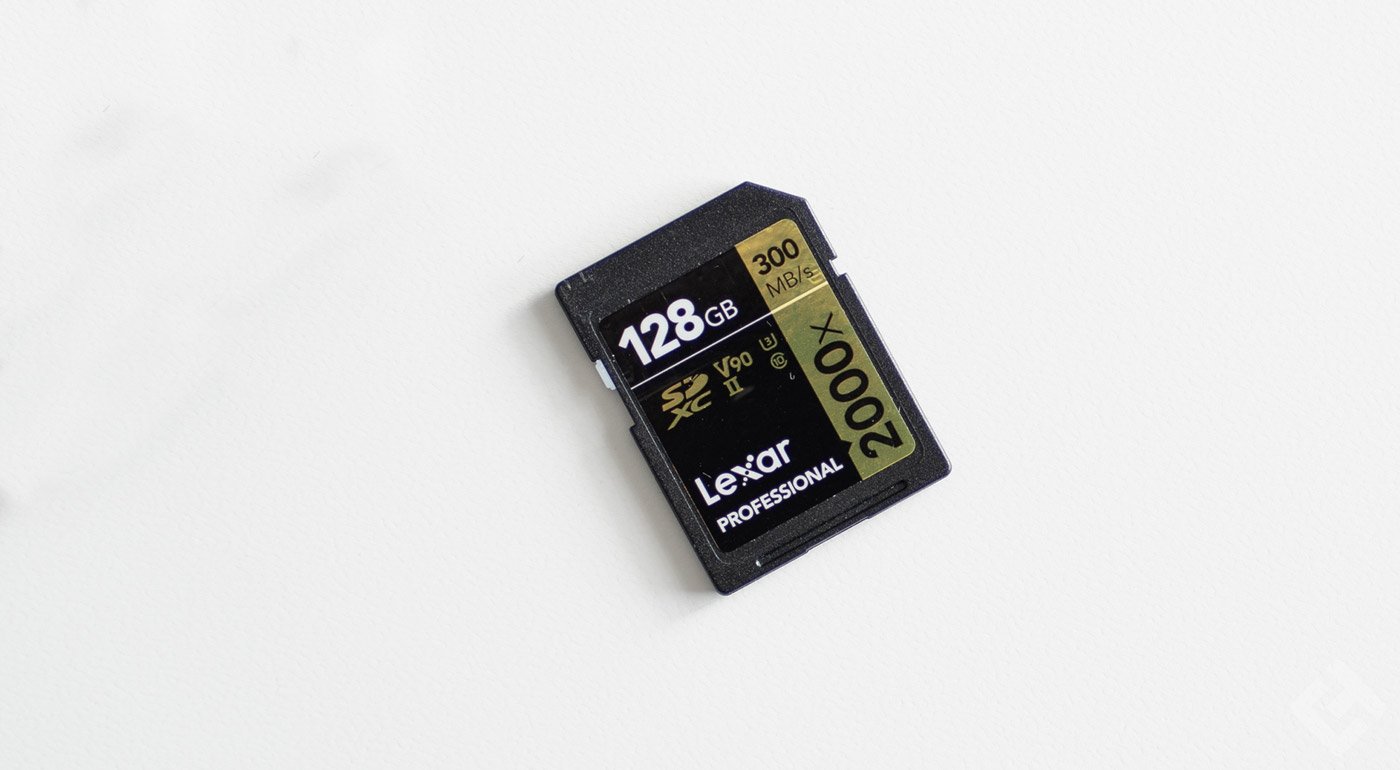 test de la lexar pro 2000x uhs II