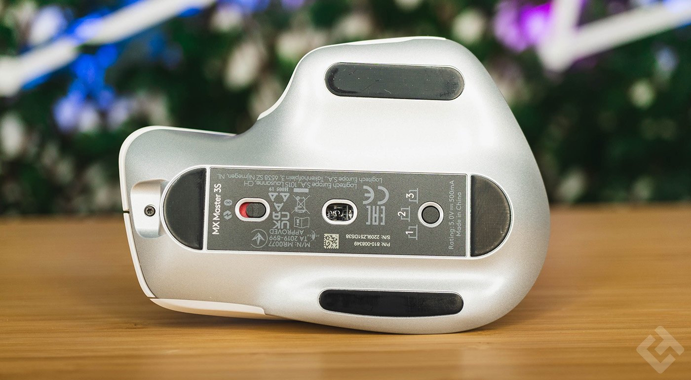design de la logitech mx master 3s