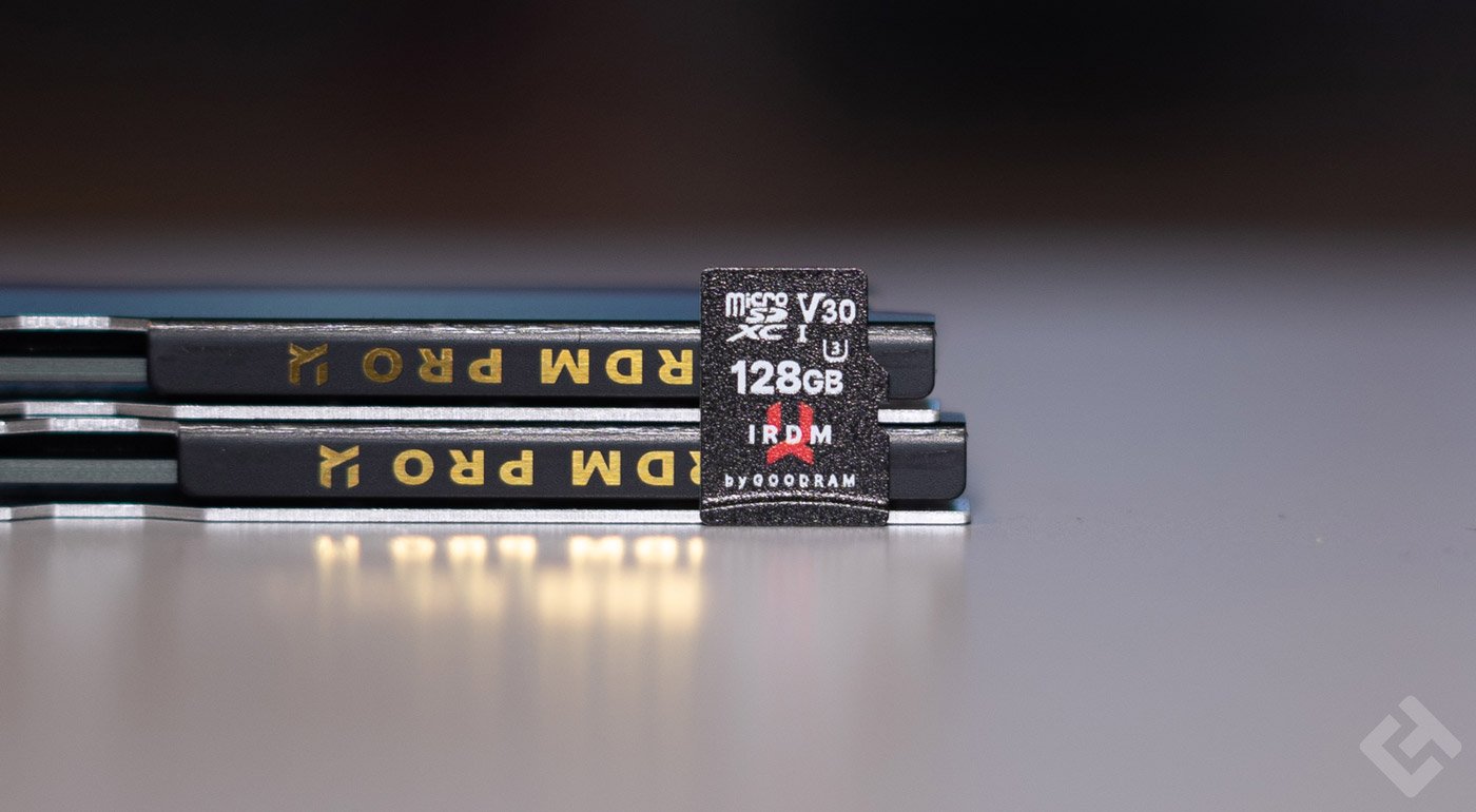 test carte sd goodram irdm