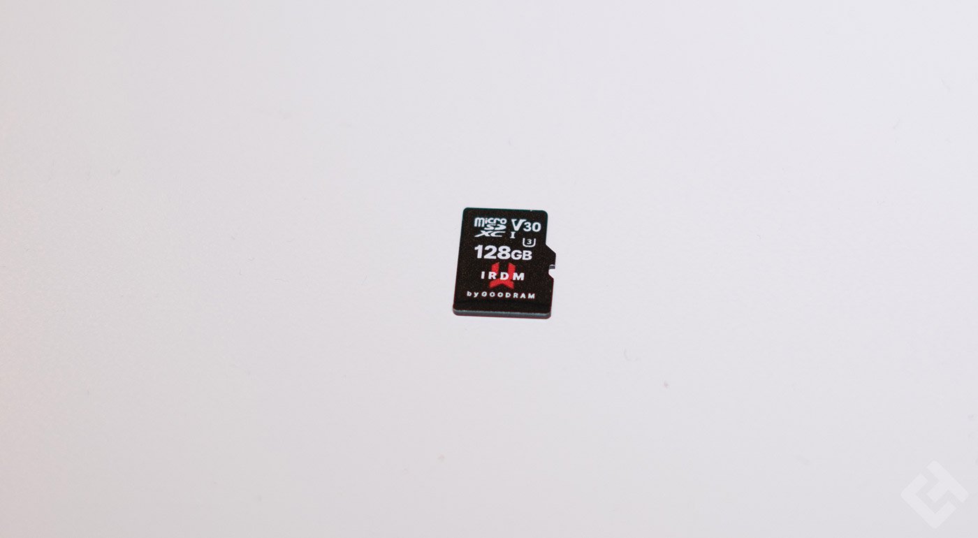 test carte micro sd irdm