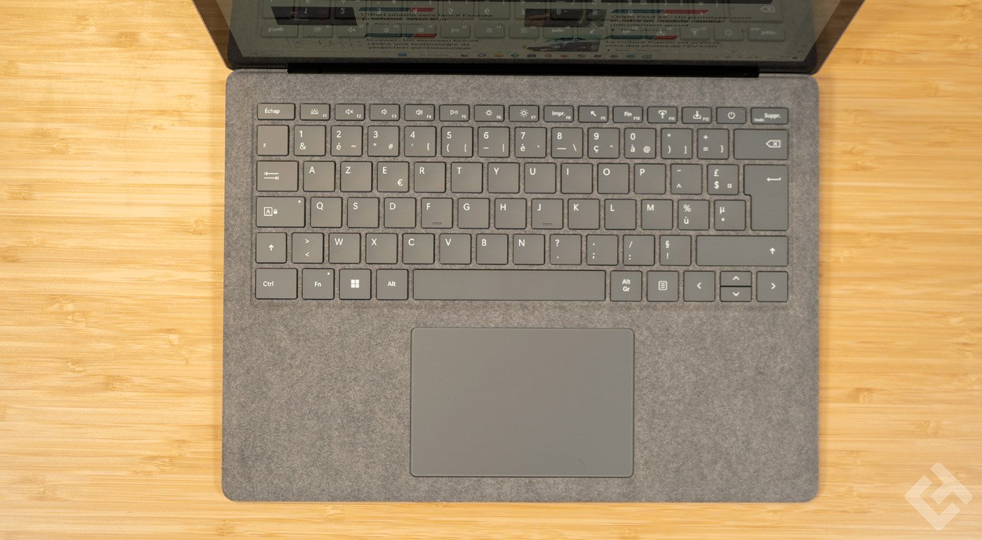 clavier du surface laptop 5