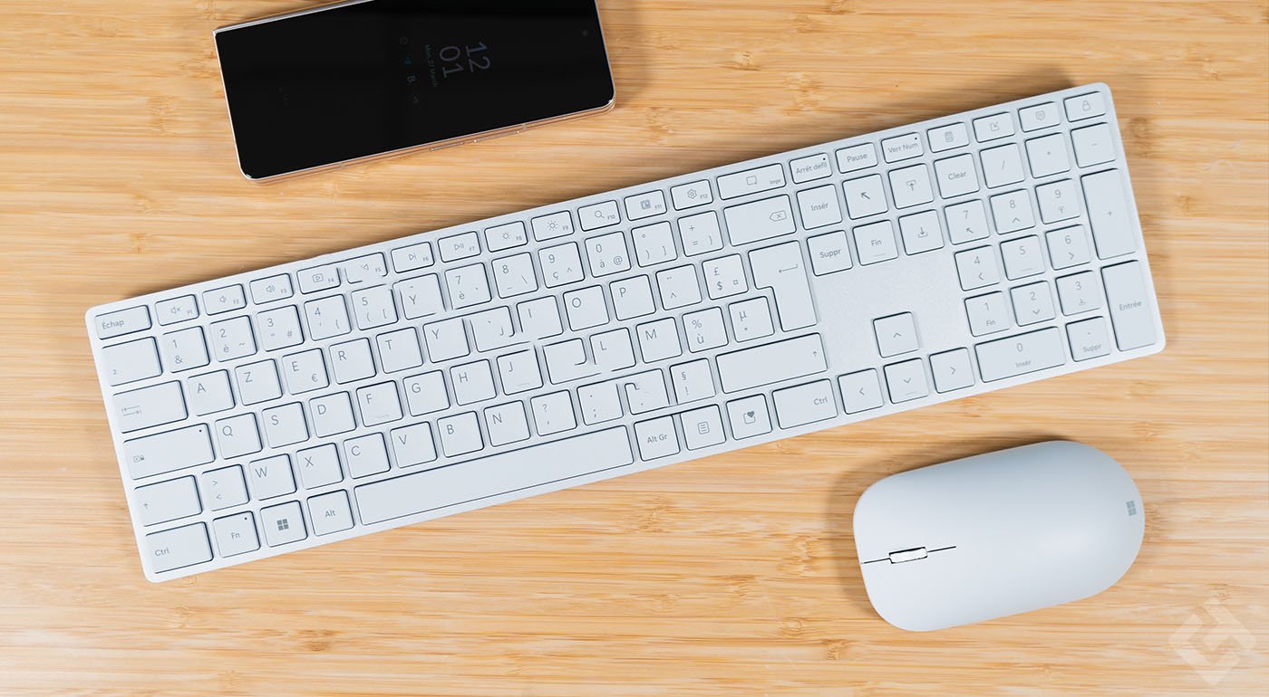 Périphériques du Microsoft Surface Studio 2+.