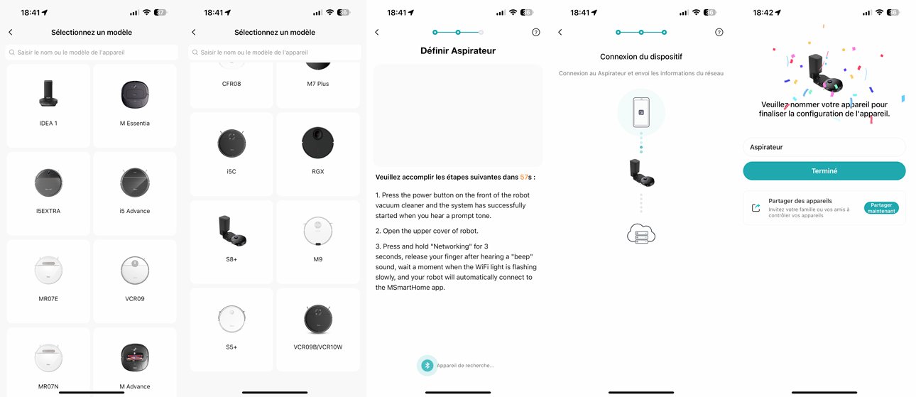 application du midea s8+
