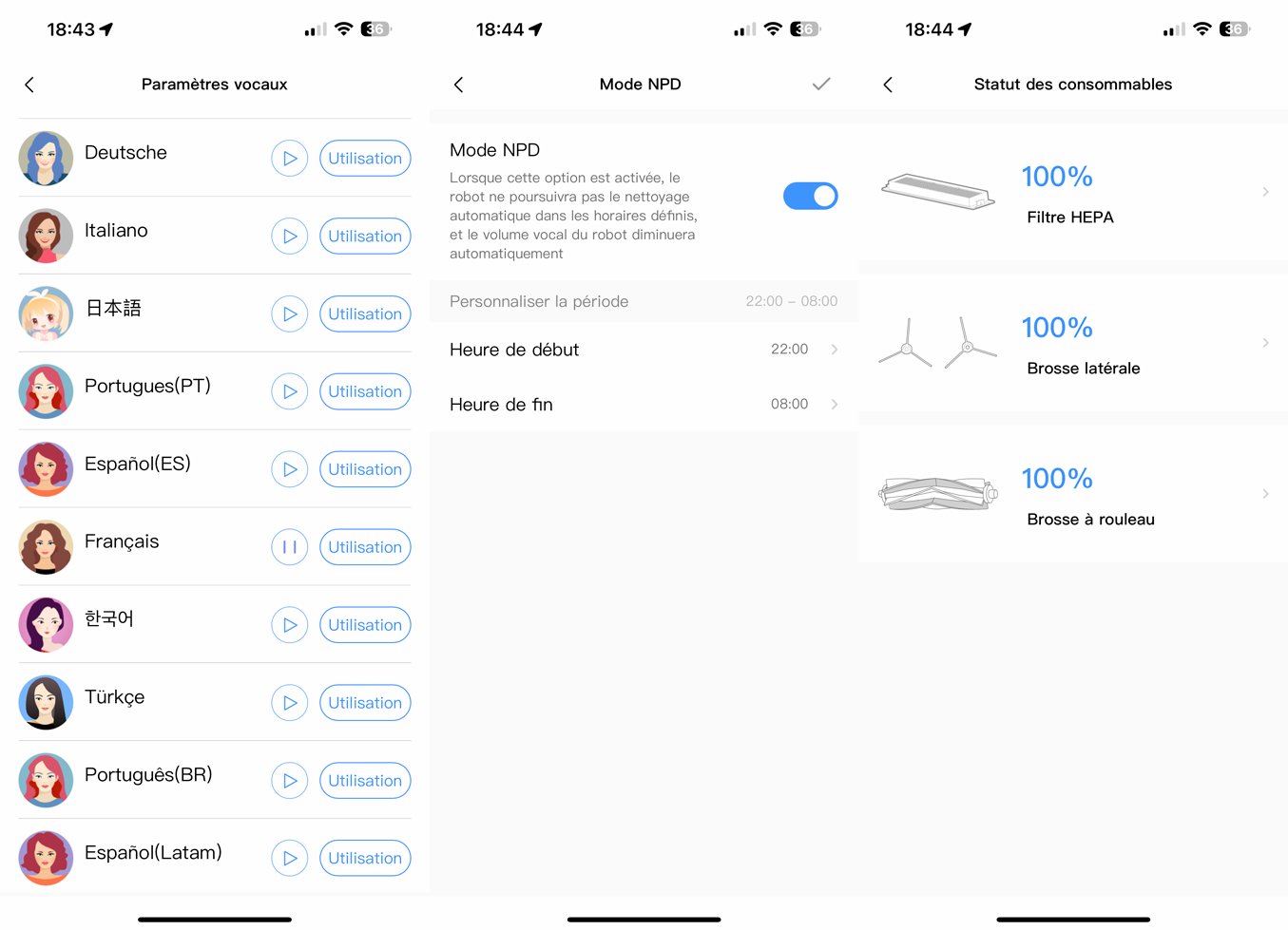 application du midea s8+