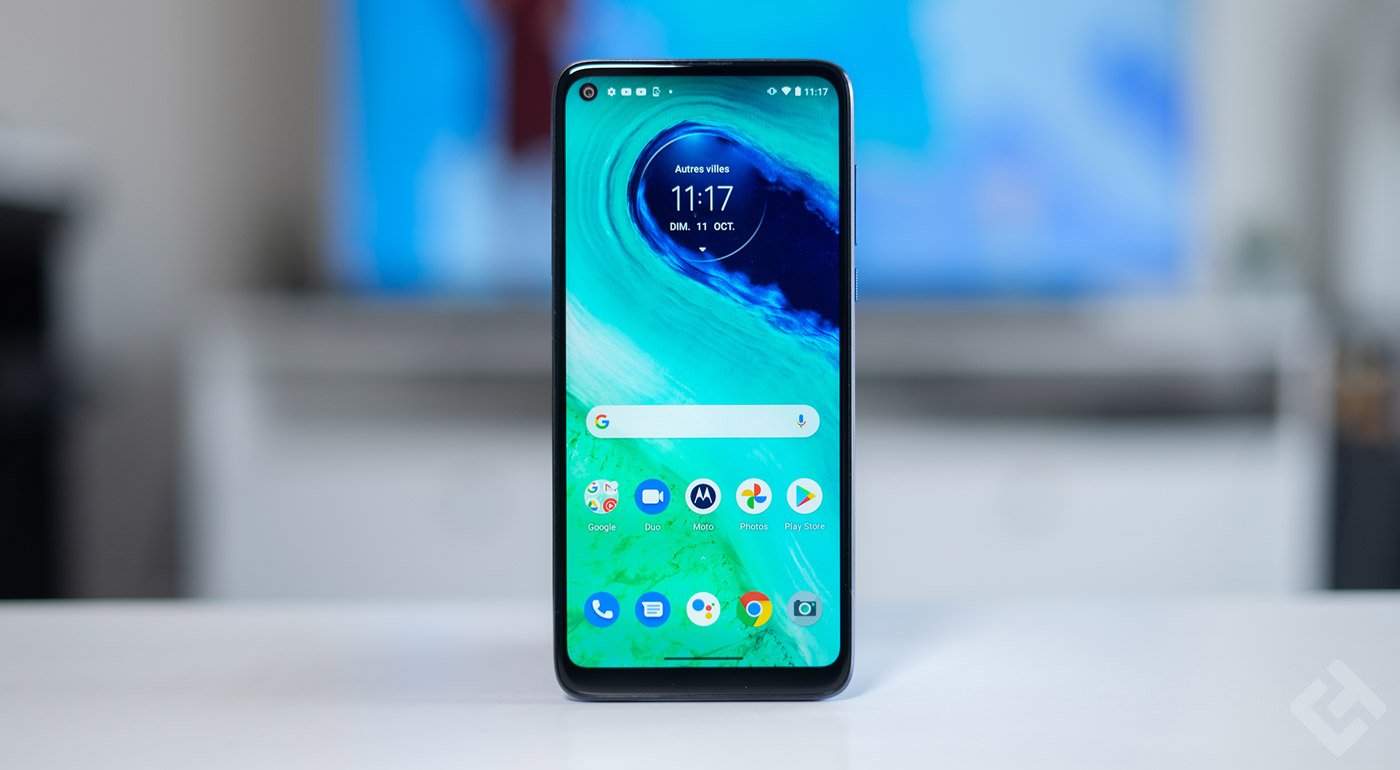 test du motorola g8