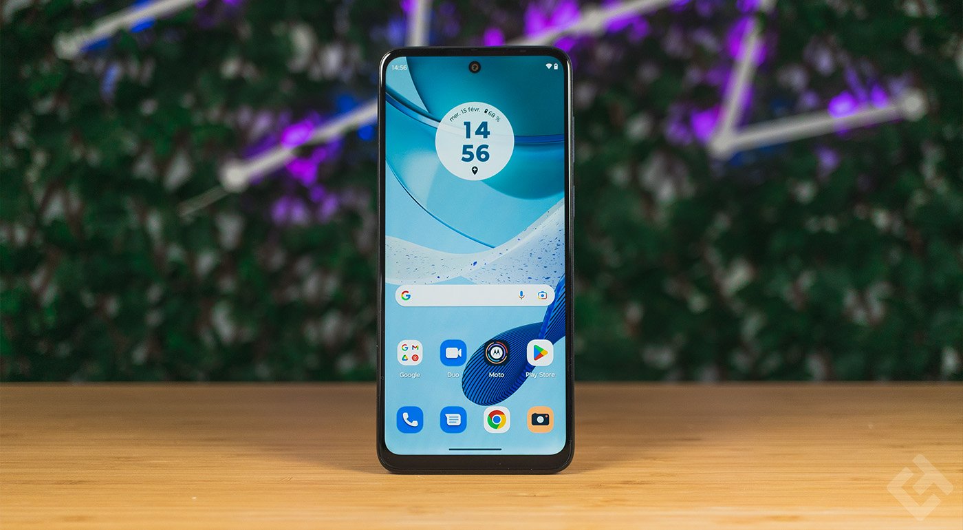Face avant du Motorola Moto G53