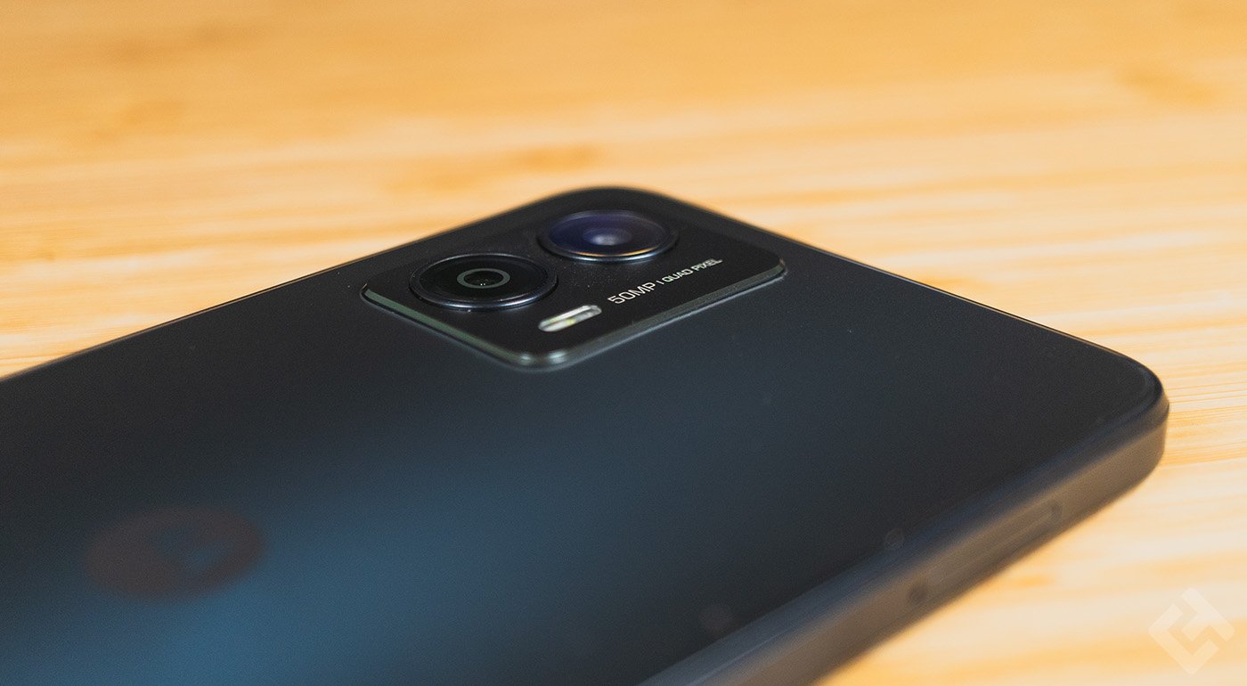 Epaisseur du module photo du Motorola Moto G53