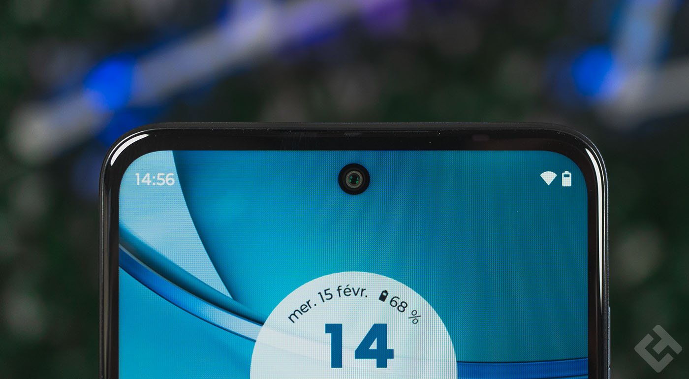 Caméra frontale du Motorola Moto G53