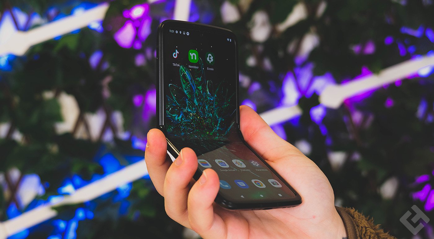 Ecran du Motorola Razr 2022